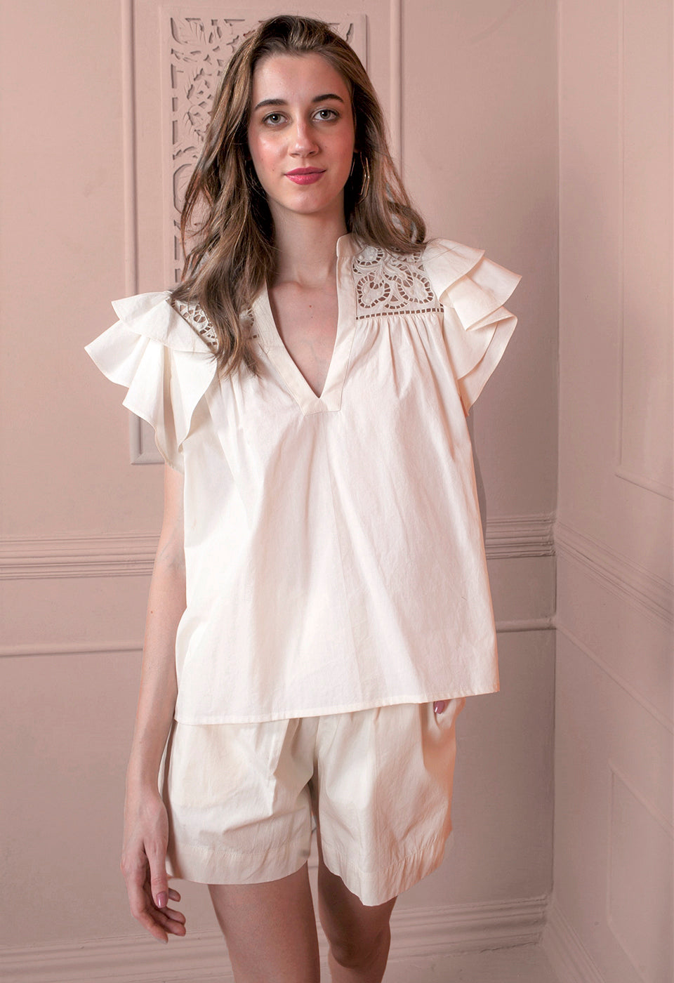 ANANDA TOP Scarlett Poppies Tops