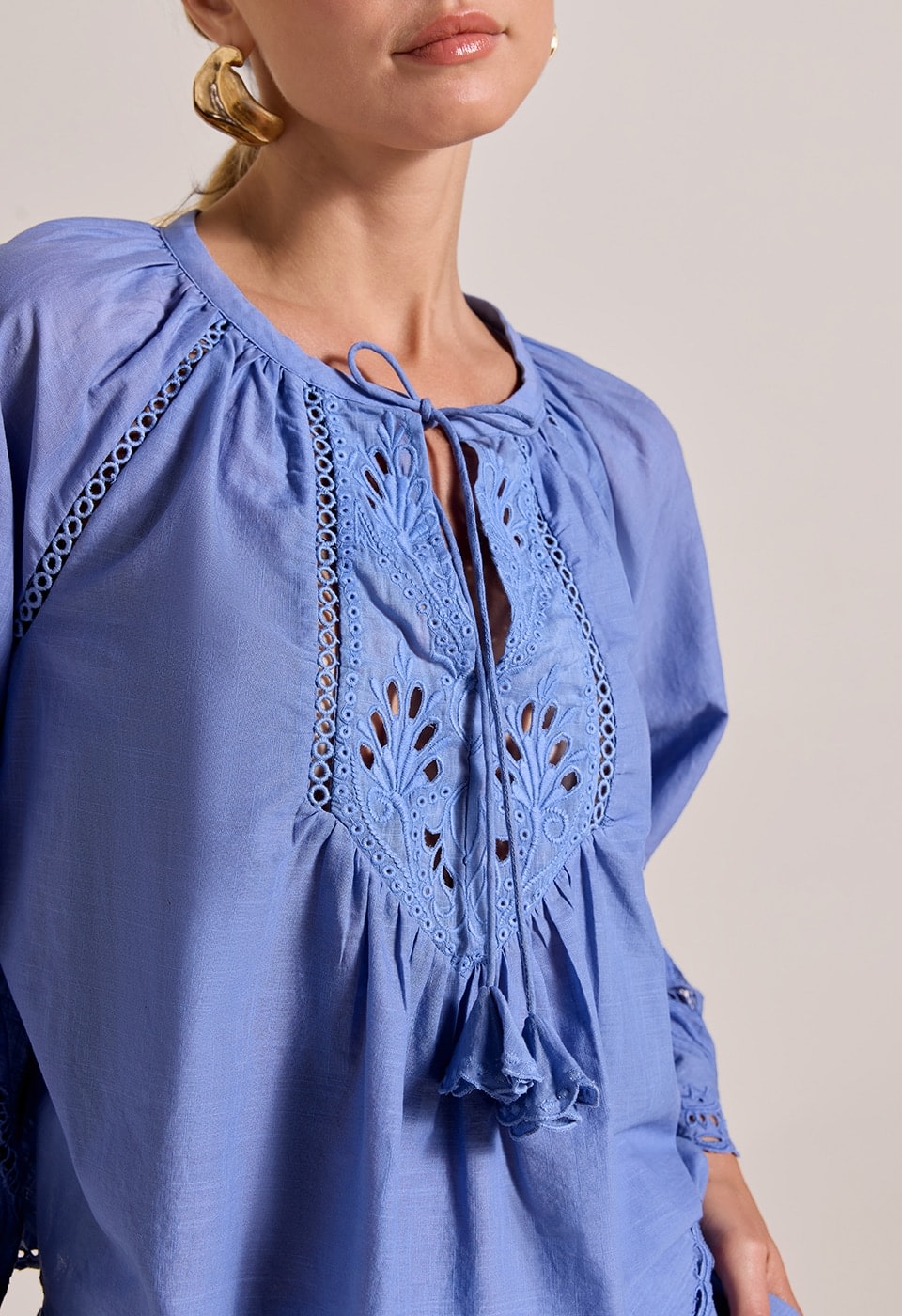 ASHU TOP Scarlett Poppies Tops