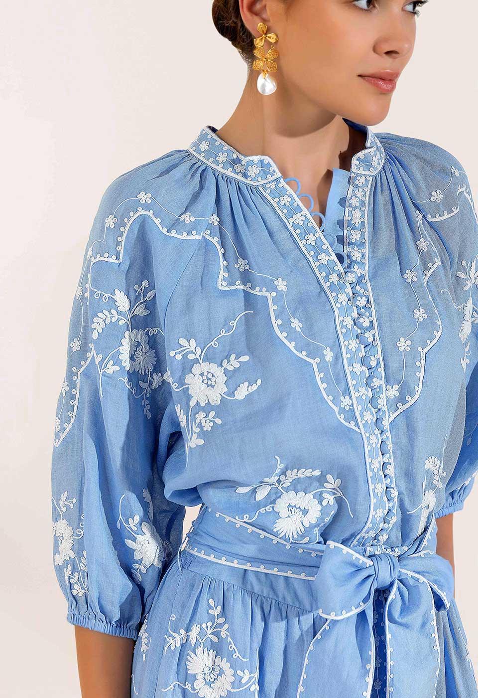 FRENCH RIVIERA BLOUSE Scarlett Poppies Tops