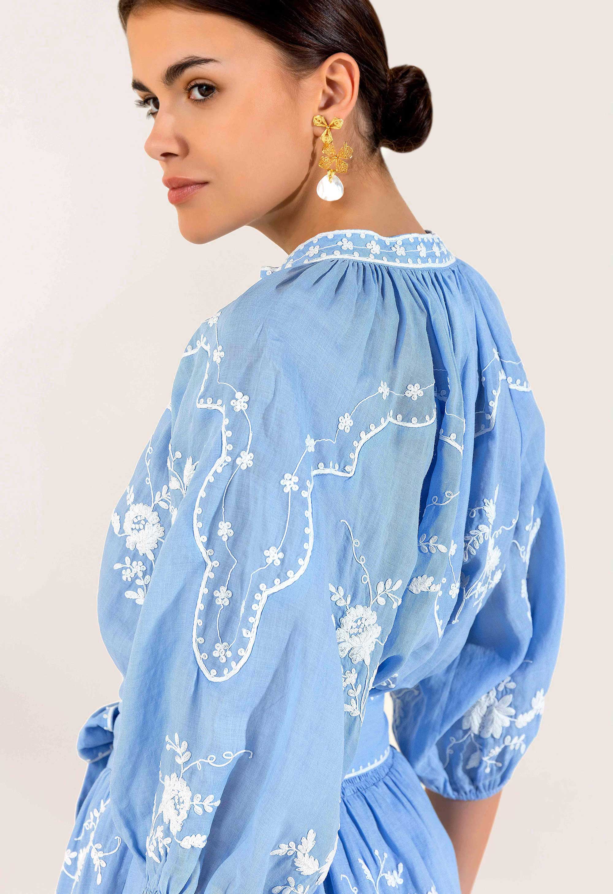 FRENCH RIVIERA BLOUSE Scarlett Poppies Tops