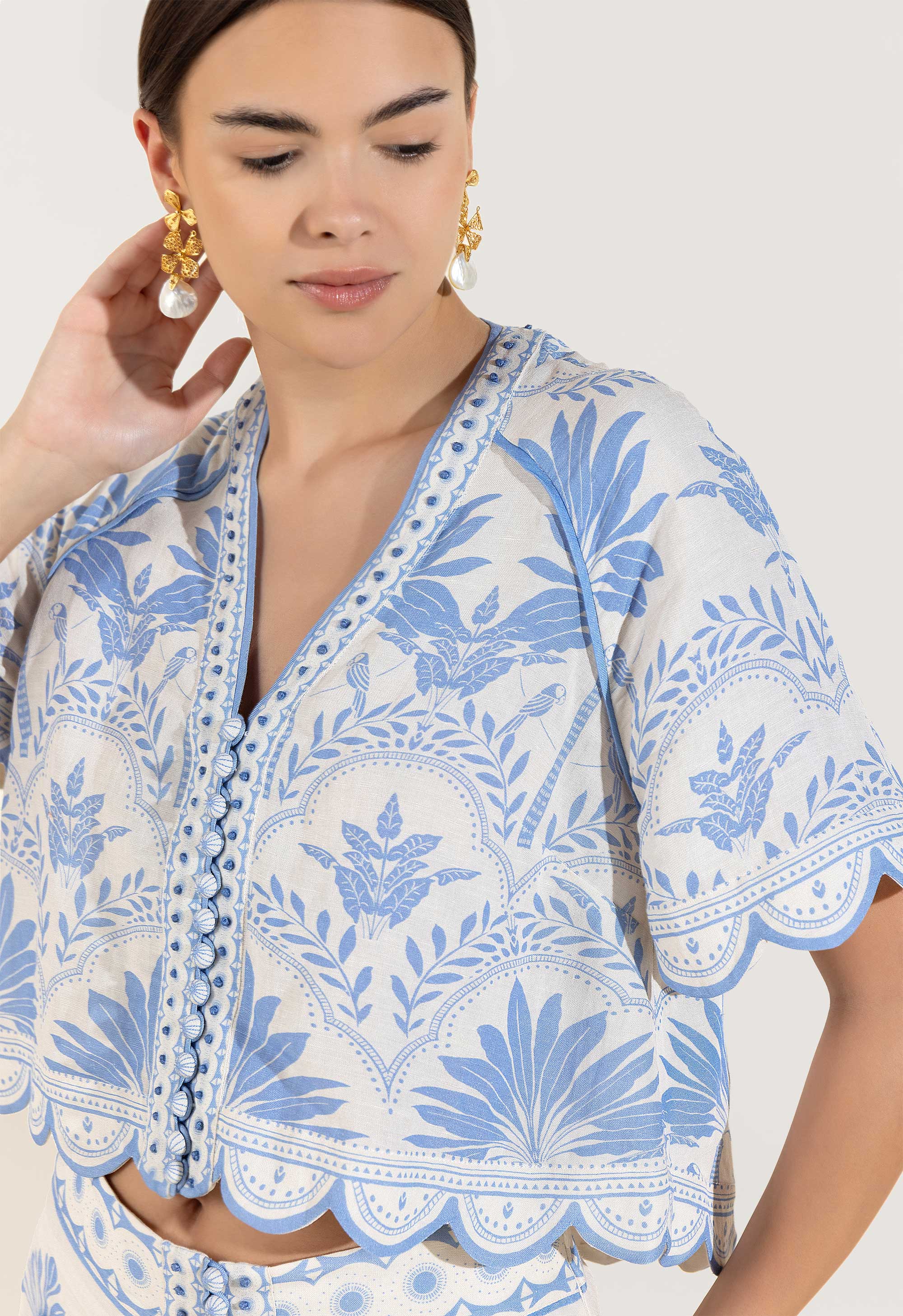 SIMMI TOP Scarlett Poppies Tops