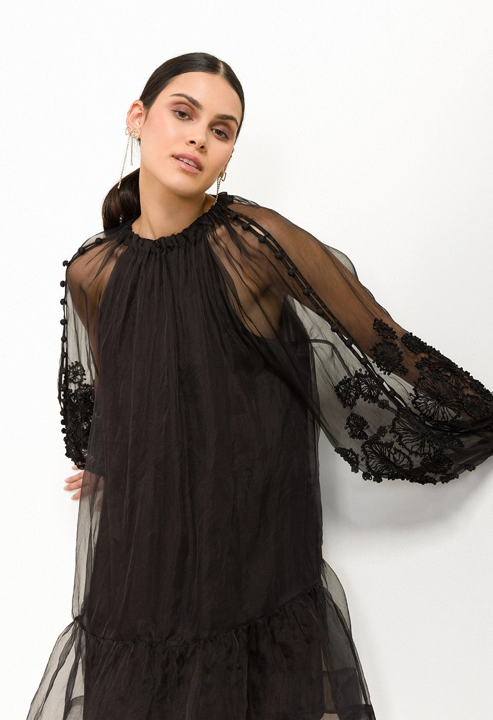 GUSTAVA DRESS Scarlett Poppies