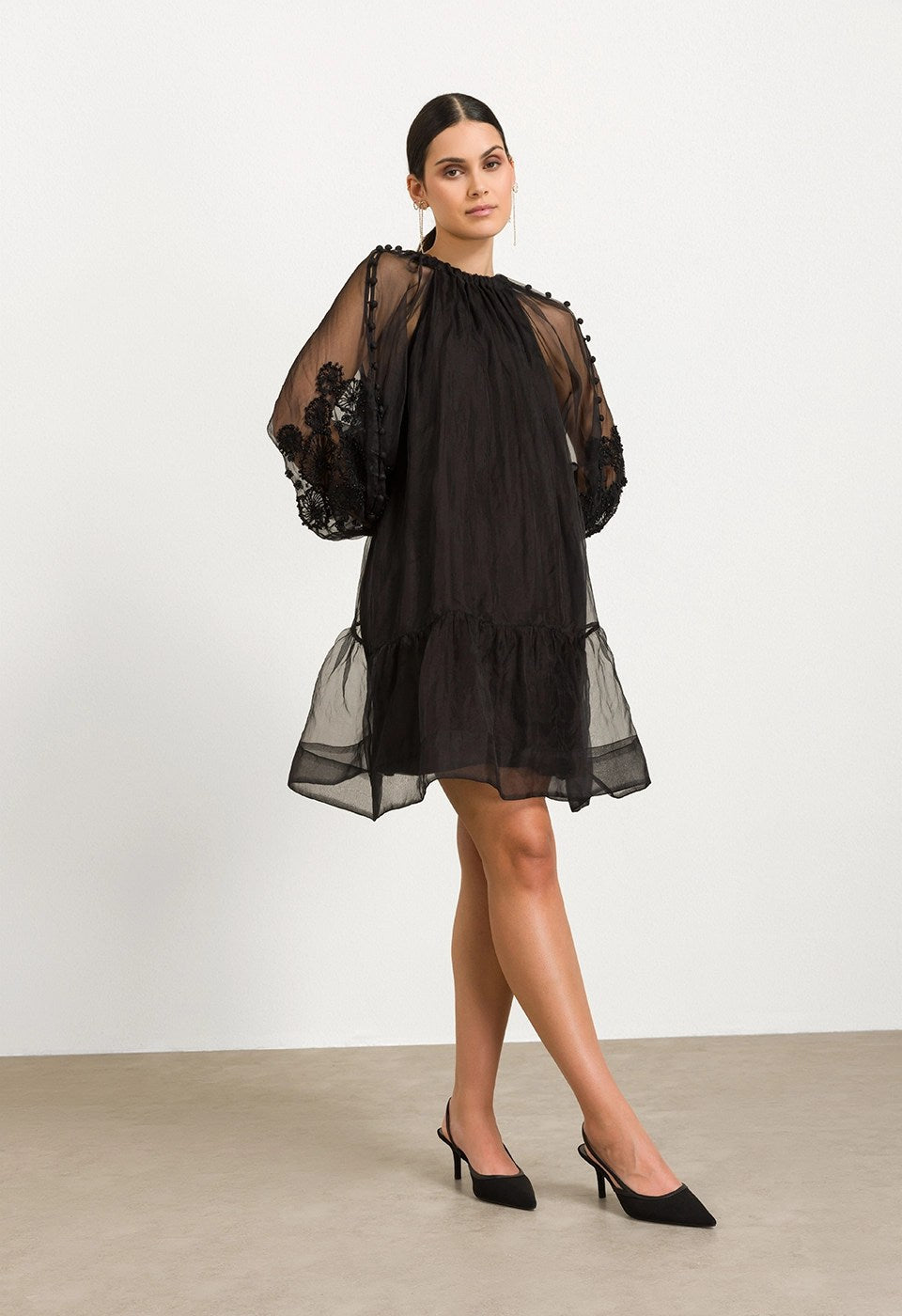 GUSTAVA DRESS Scarlett Poppies