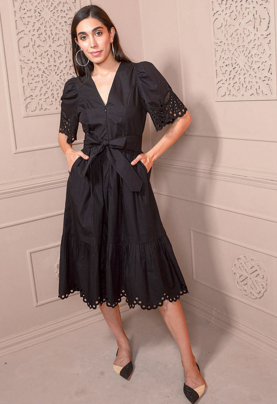 A FAVE OF THE PAST MIDI DRESS Scarlett Poppies Dresses