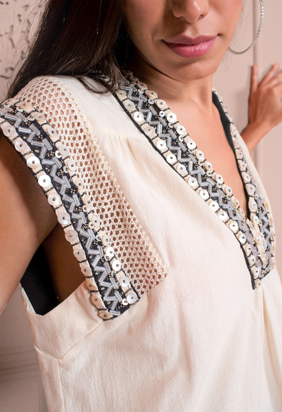 MOTHER OF PEARLS TOP Scarlett Poppies Tops