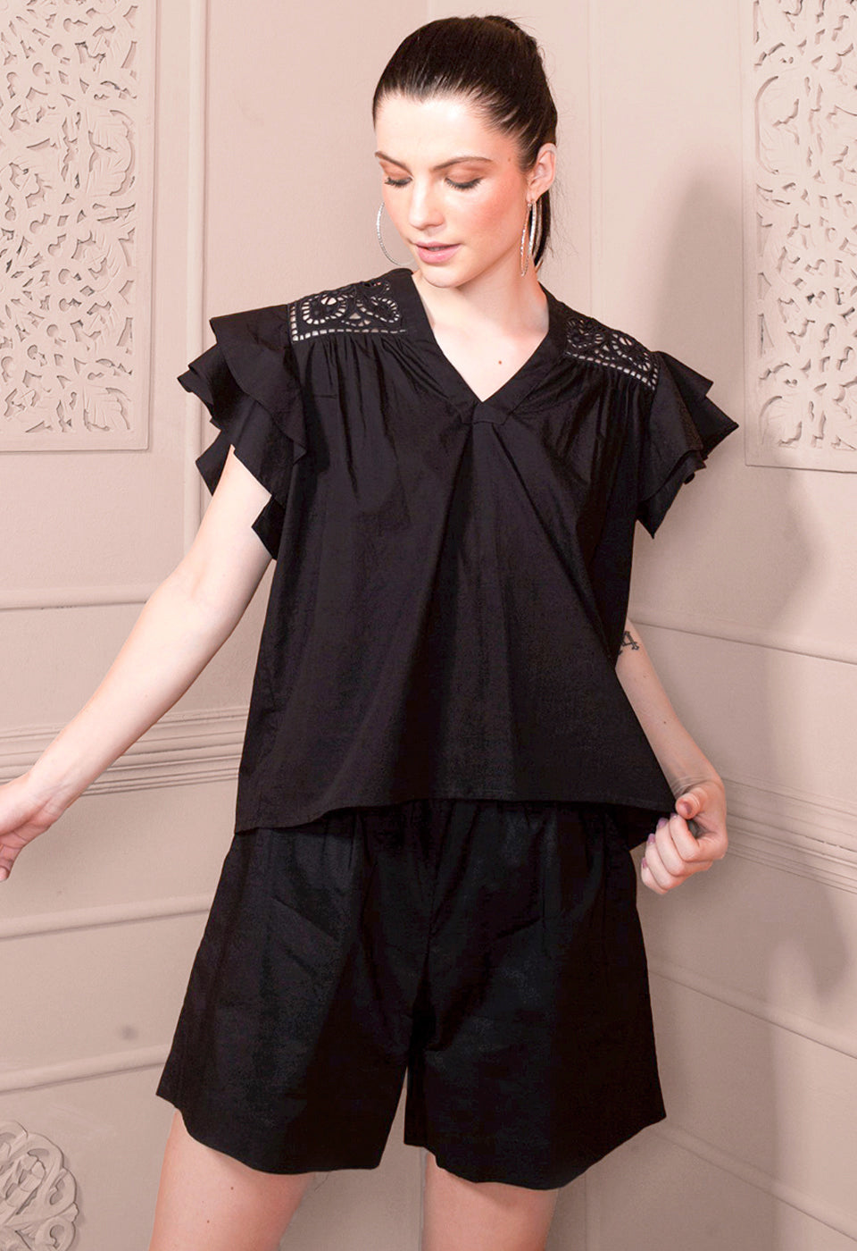 ANANDA TOP Scarlett Poppies Tops