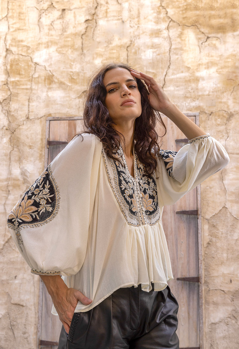 FRANCINE BLOUSE Scarlett Poppies Tops