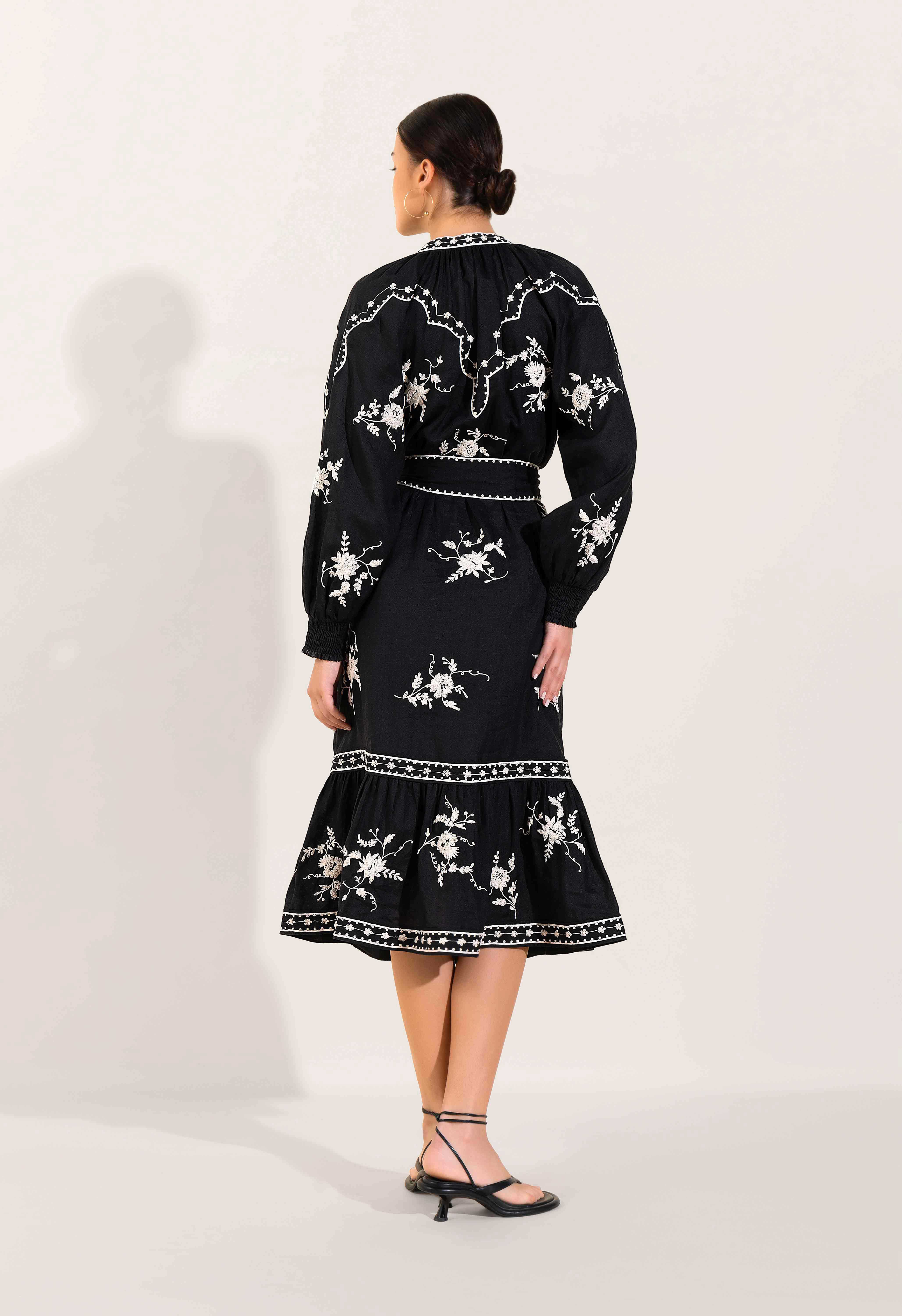 FRENCH PROMENADE MIDI DRESS Scarlett Poppies Dresses