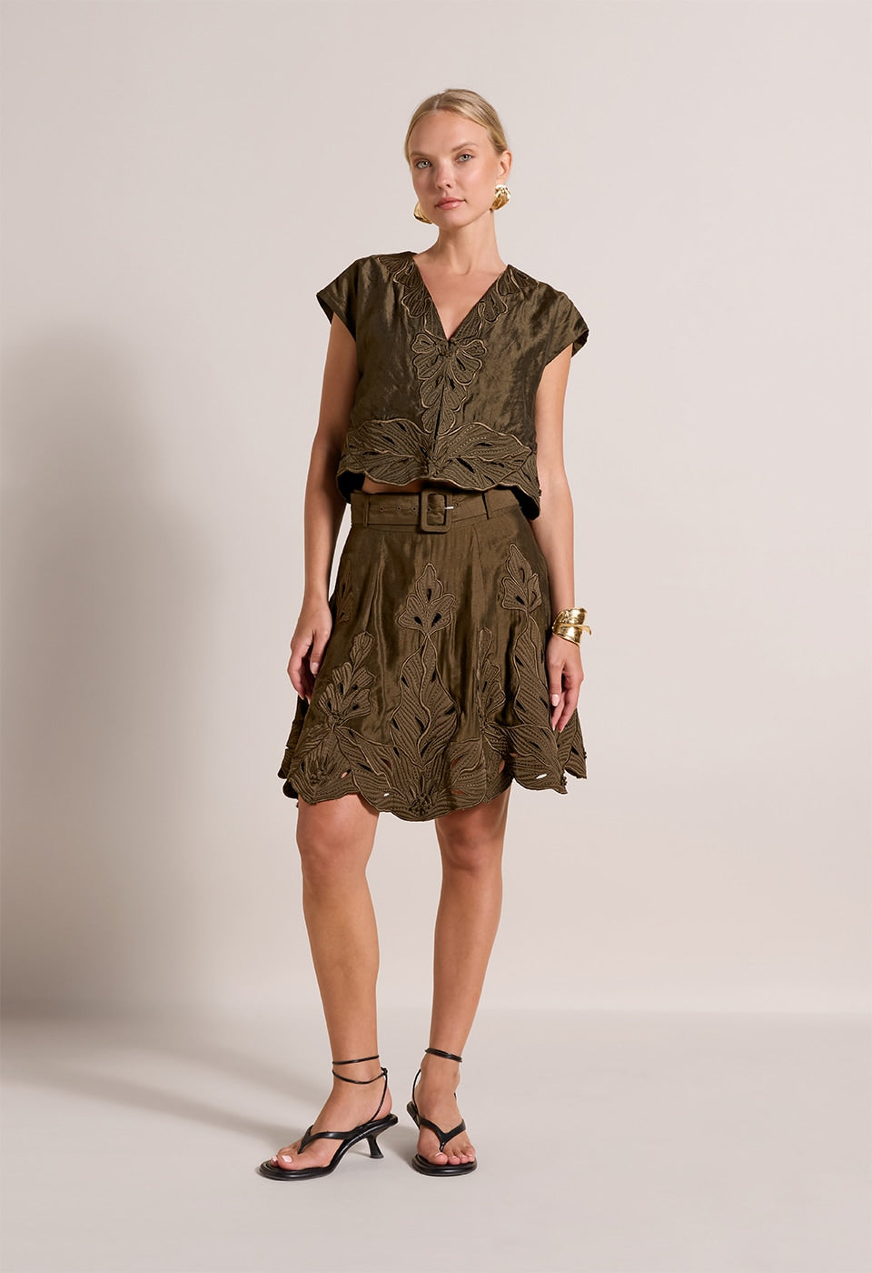 FAHARI VEST Scarlett Poppies Tops