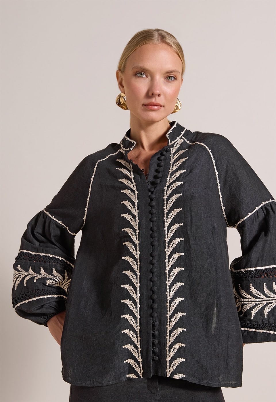 PALLAZZIO SHIRT Scarlett Poppies Tops