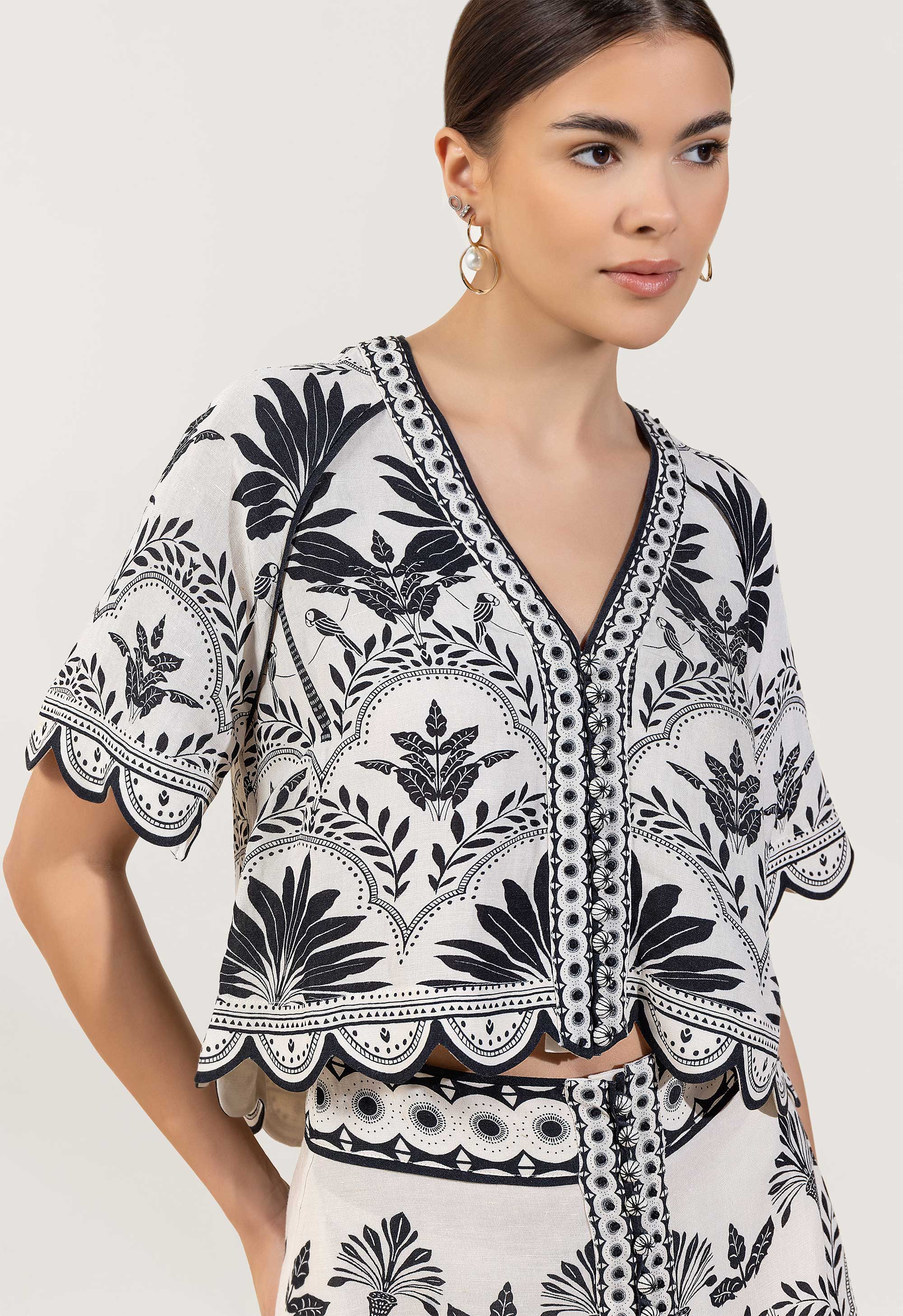 SIMMI TOP Scarlett Poppies Tops