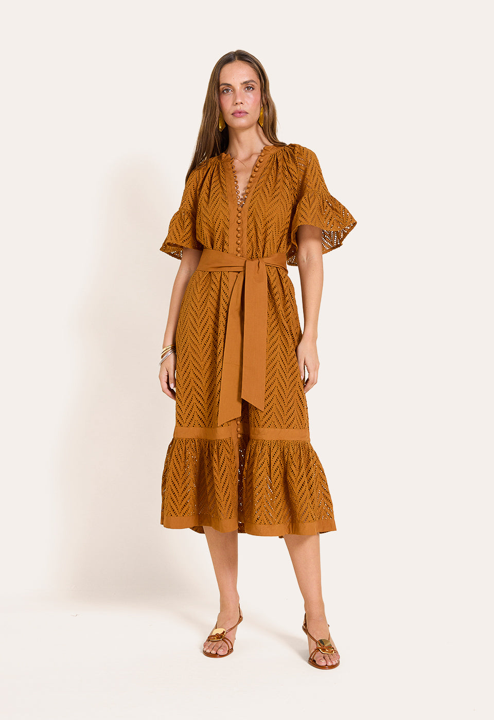 Solstice Midi Dress Scarlett Poppies Dresses